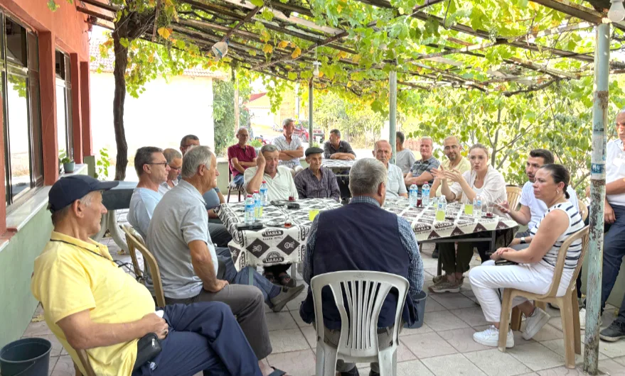 Edirne’de CHP heyeti, üreticilerin sesine kulak verdi