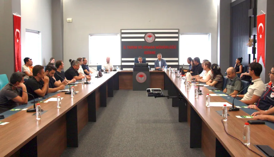 Edirne tarım sayımına hazır