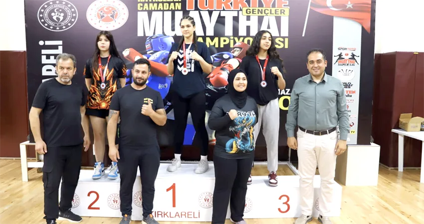 Kırklareli’nde Hayrullah Camadan Gençler Türkiye Muaythai Şampiyonası sona erdi