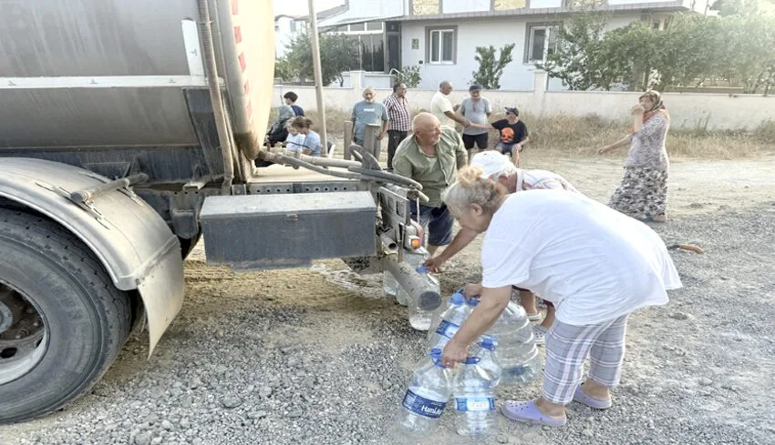 Tekirdağ’da su kesintileri vatandaşın tepkisine neden oluyor