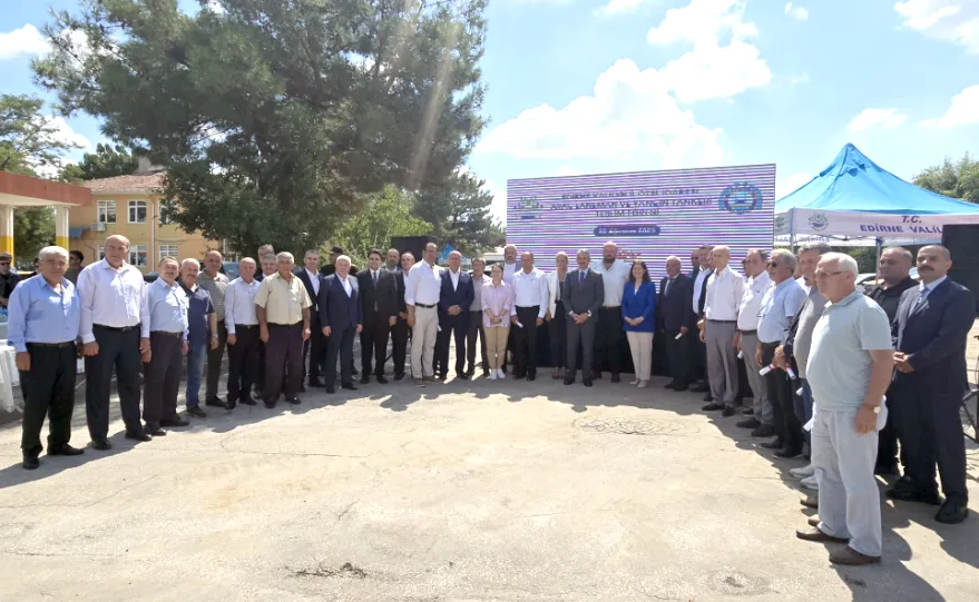 20250820 115151 - Edirne’de yangın tankerleri ve yeni araçlar hizmete sunuldu