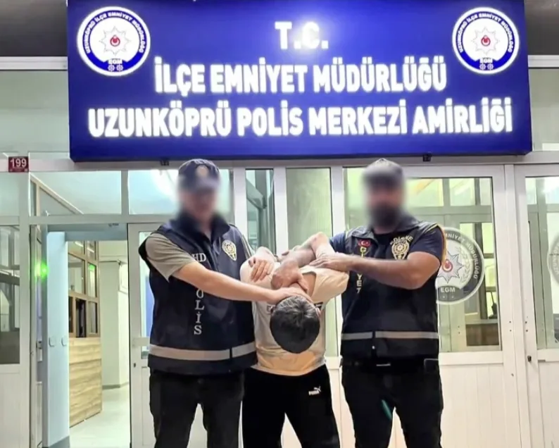 Kulüp başkanı cinayetinde zanlı Uzunköprü’de yakalandı