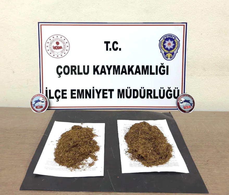 Tekirdağ’da uyuşturucu operasyonunda 2 şüpheli tutuklandı
