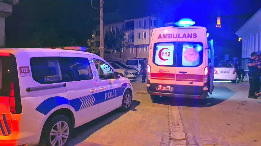 Edirne’de motosikletli kaçış kaza getirdi