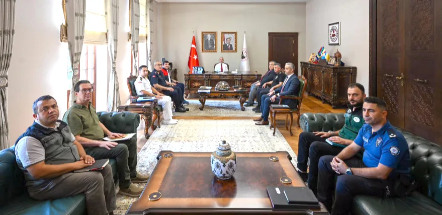 Kırklareli’nde asayiş ve güvenlik toplantısı yapıldı
