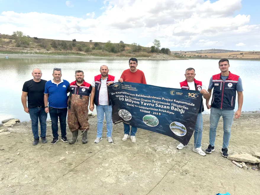 Su kaynakları balıklandırılıyor