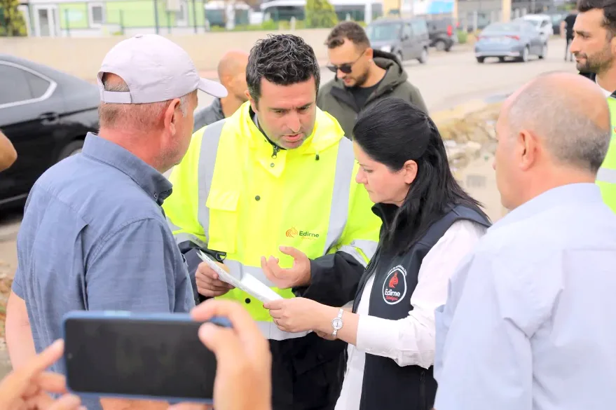 Başkan Gencan, yağış sonrası sorunları yerinde inceledi