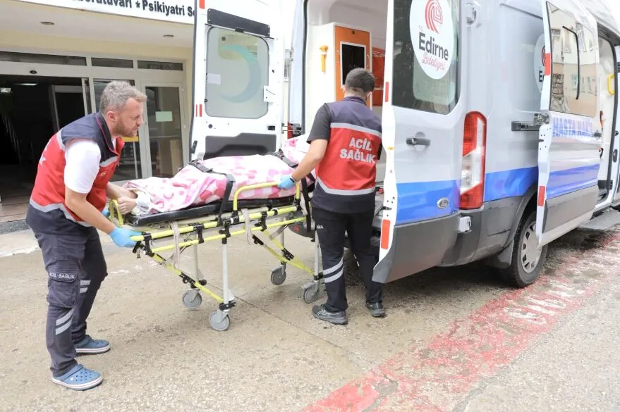 Edirne Belediyesi’nden ücretsiz hasta nakil hizmeti