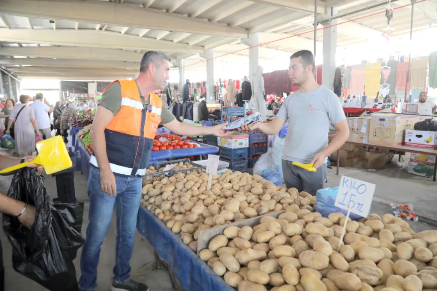 Belediye Pazar 4 - Edirne’de pazar yerlerinde düzen ve temizlik hamlesi