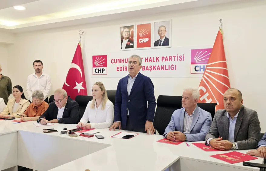 CHP Edirne’de sahaya indi