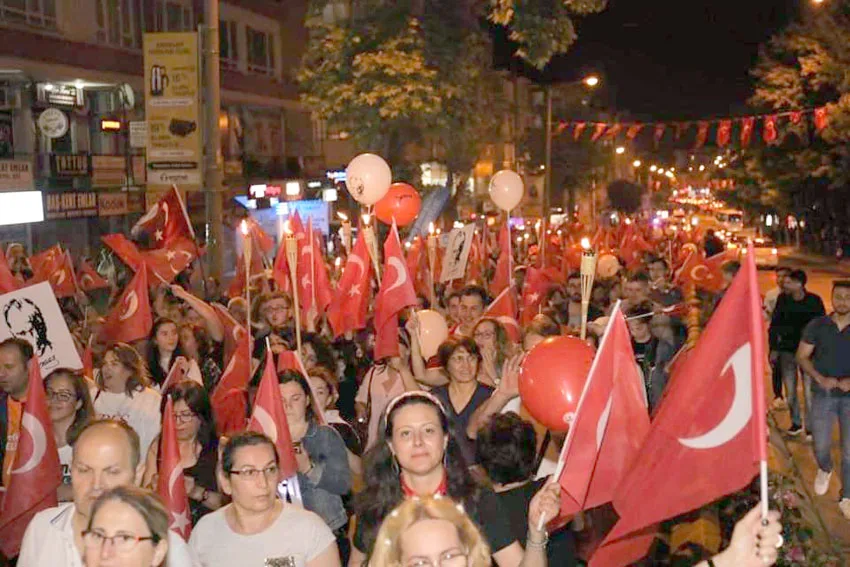 Zafer Bayramı’nda Edirne’de unutulmaz gece