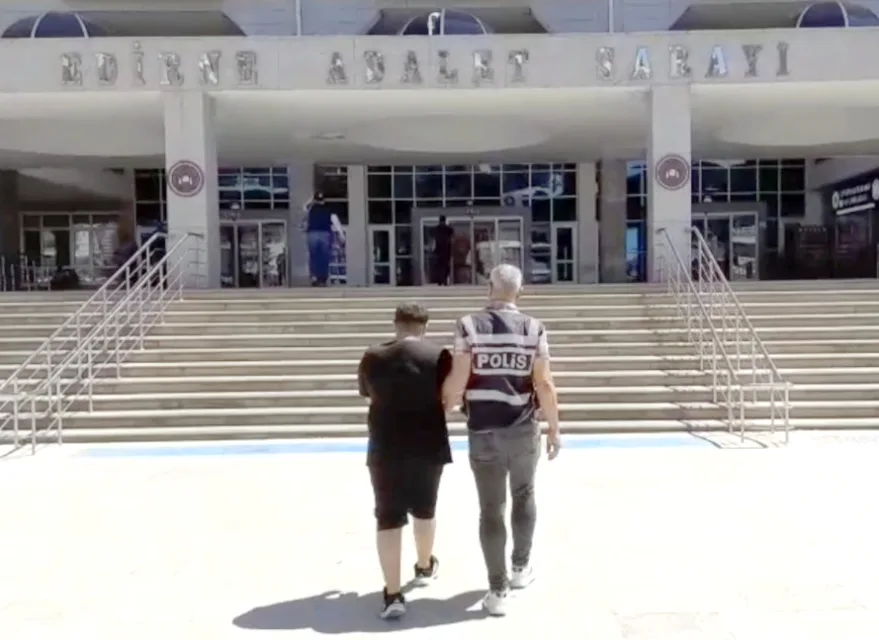 Edirne’de 34 yıl hapis cezası bulunan firari yakalandı