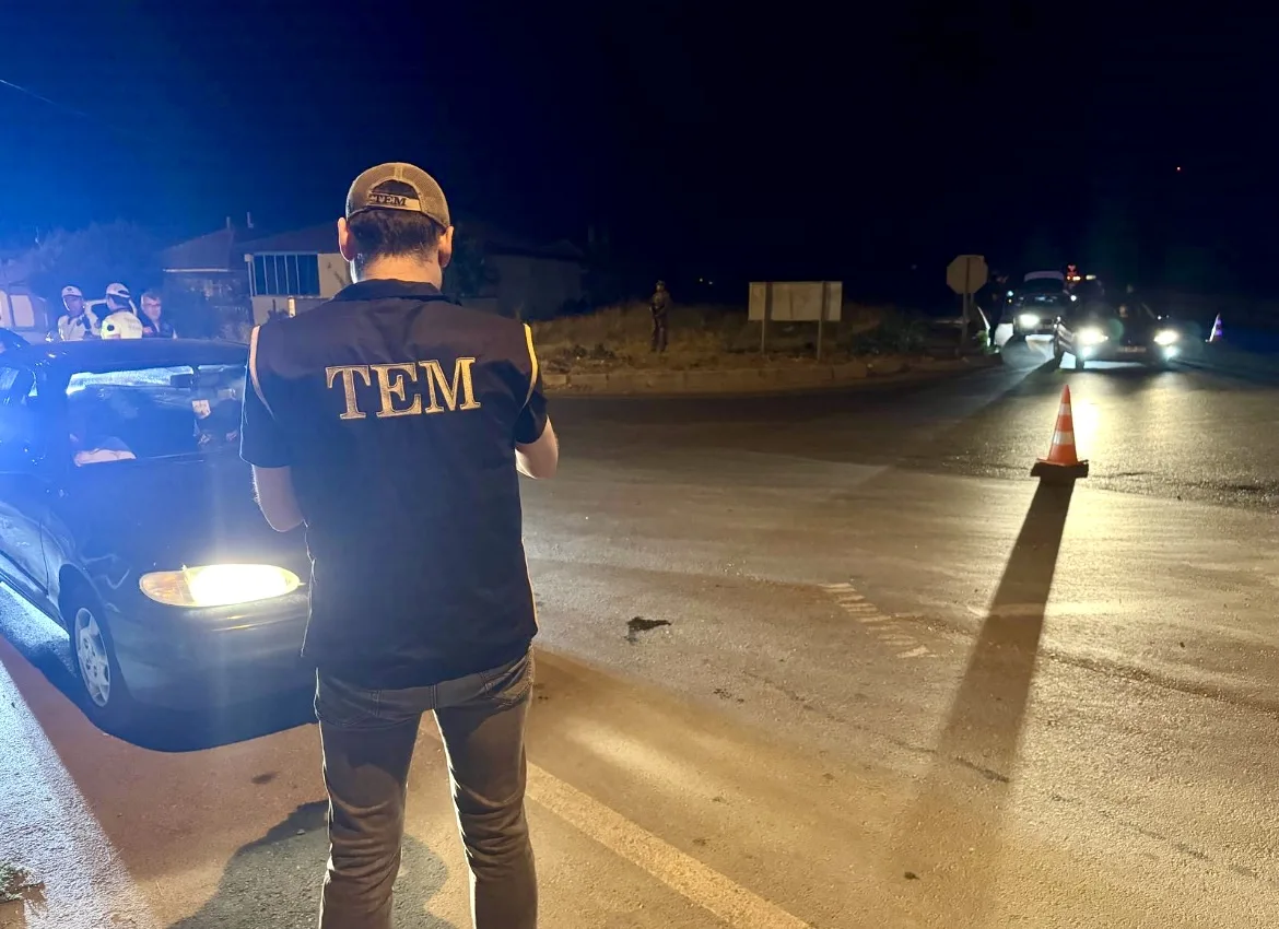 Edirne’de “Terörle mücadele uygulaması” kapsamında denetim yapıldı