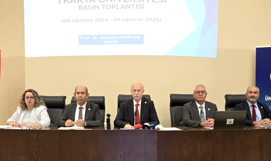 Trakya Üniversitesi’nde ilk yıl raporu