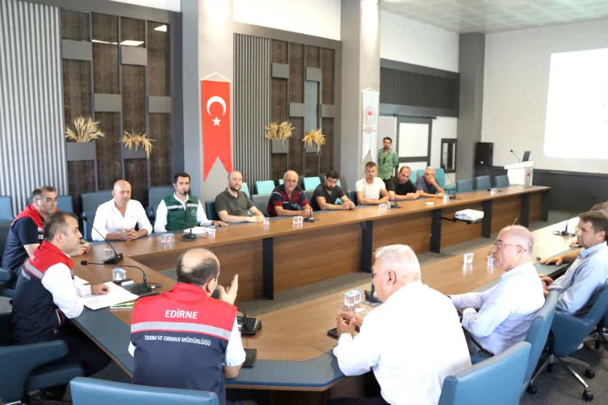 Su Yonetimi Toplantisi 1 - Edirne’de su yönetimi ve planlama ele alındı