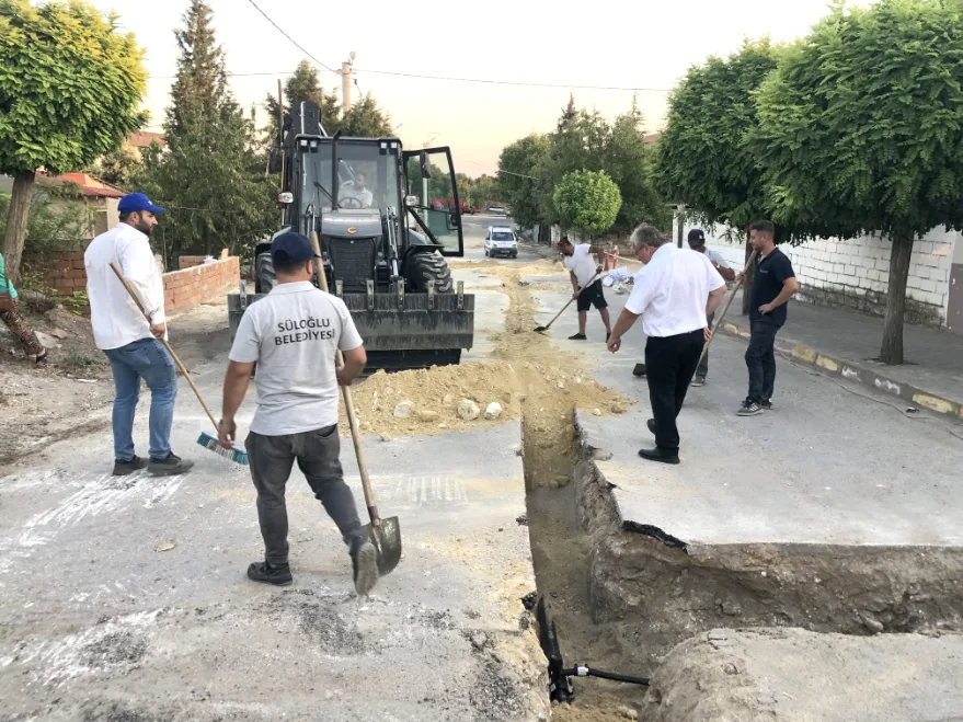 Süloğlu’nda içme suyu hattı yenileniyor