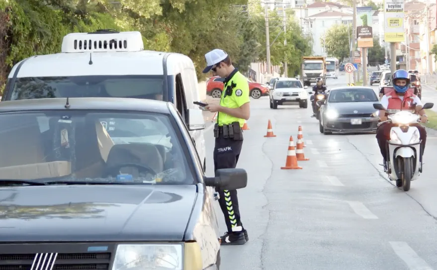 Edirne’de 93 bin araç denetlendi