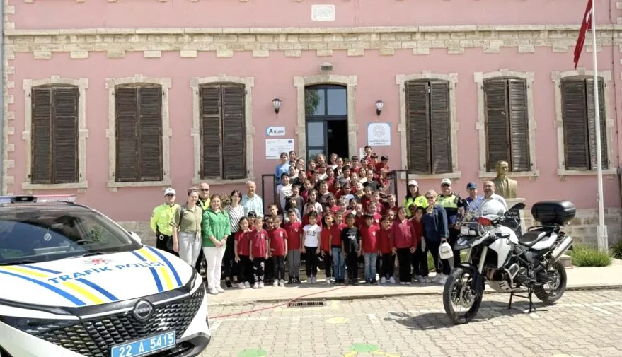 Trafik Denetim ve Eggitim 3 - Edirne’de 93 bin araç denetlendi