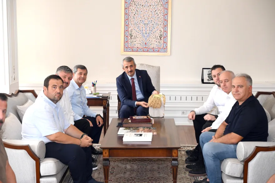 Vali Sezer’e su desteği teşekkürü