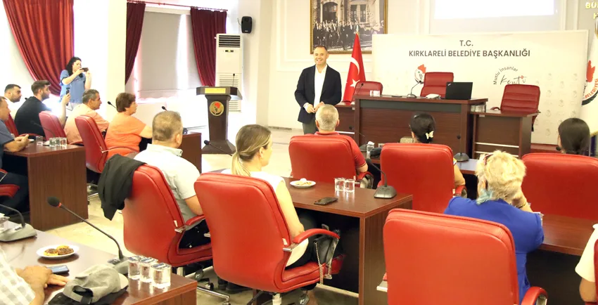 Kırklareli Belediye Başkanı Bulut, “Asrın Projesi” tanıttı