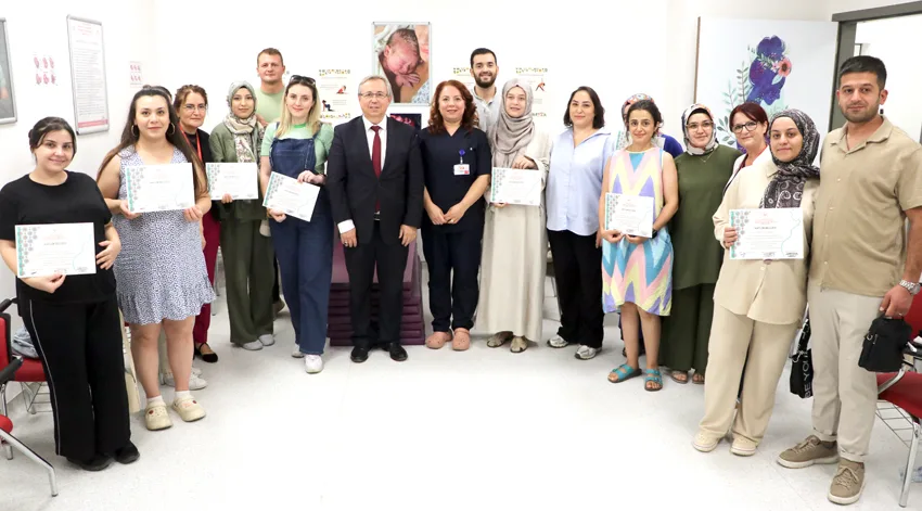 Tekirdağ’da anne adayları doğuma Gebe Okulu’nda hazırlanıyor