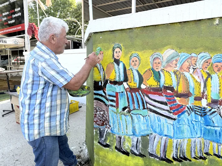 Musa 2 - Eski inşaat ustası, emekliliğinin ardından hayalindeki sanata yönelerek 5 sergi açtı
