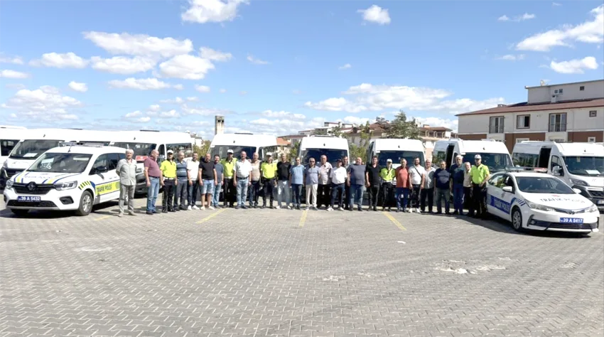 Kırklareli’nde okul servisi sürücüleri bilgilendirildi