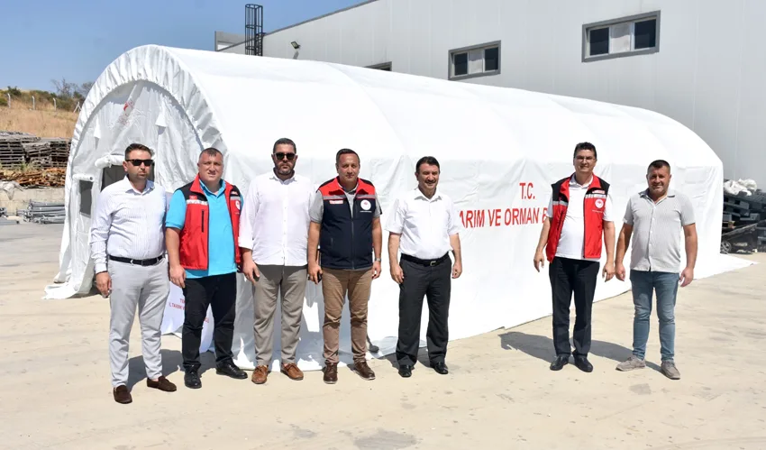 Şarköy’de yangından etkilenen vatandaşlara yardımlar sürüyor