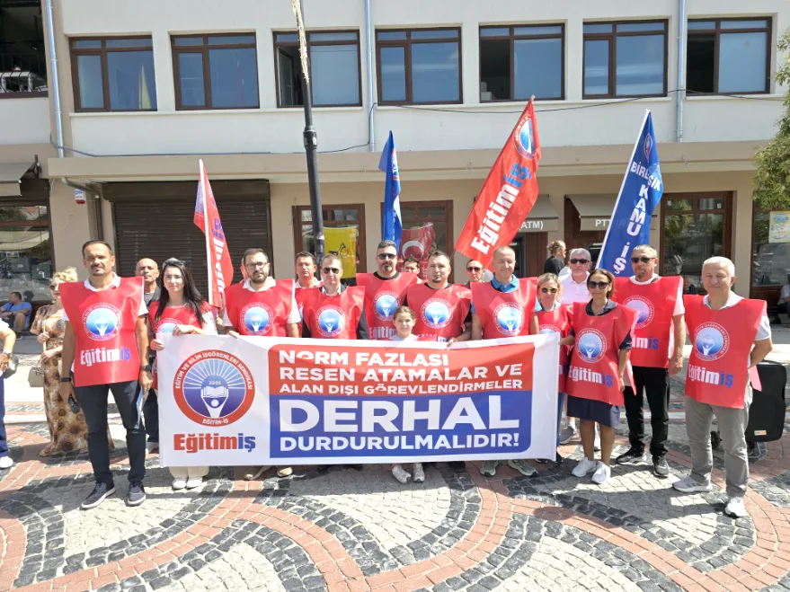 Edirne’de Eğitim-İş’ten norm fazlası atama tepkisi