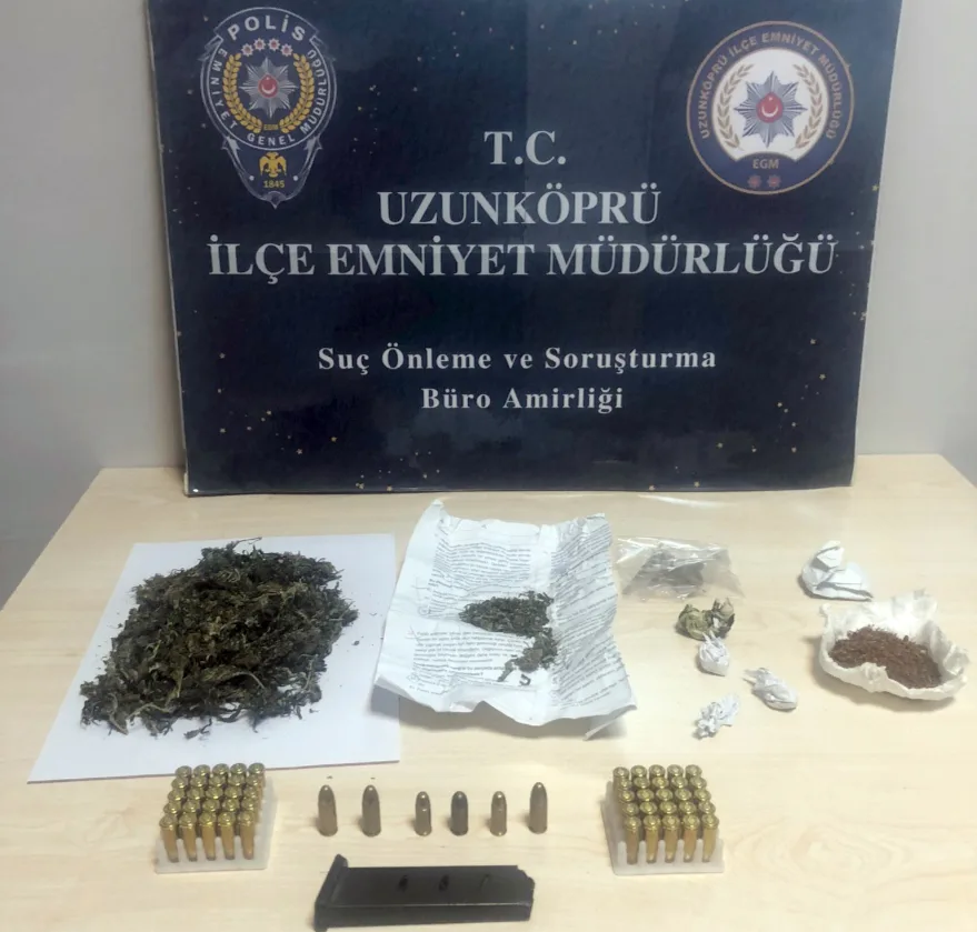 Edirne’de uyuşturucu operasyonunda 3 şüpheli gözaltına alındı