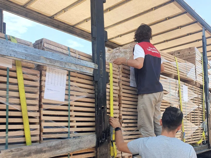 Kırklareli’nde ihracat yapan firmaları denetledi