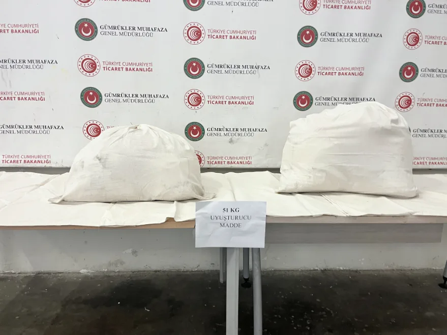 Kapıkule’de 51 kilogram sentetik uyuşturucu ele geçirildi