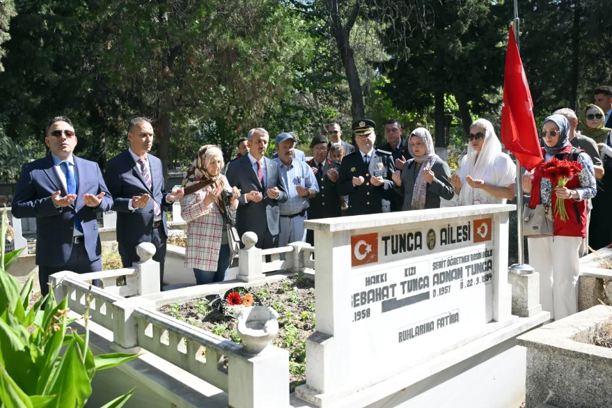 AA 20250922 39192415 39192413 EDIRNEDE SEHITLER YILDIRIM VE TUNCA ANILDI - Edirne’de şehitler Yıldırım ve Tunca anıldı