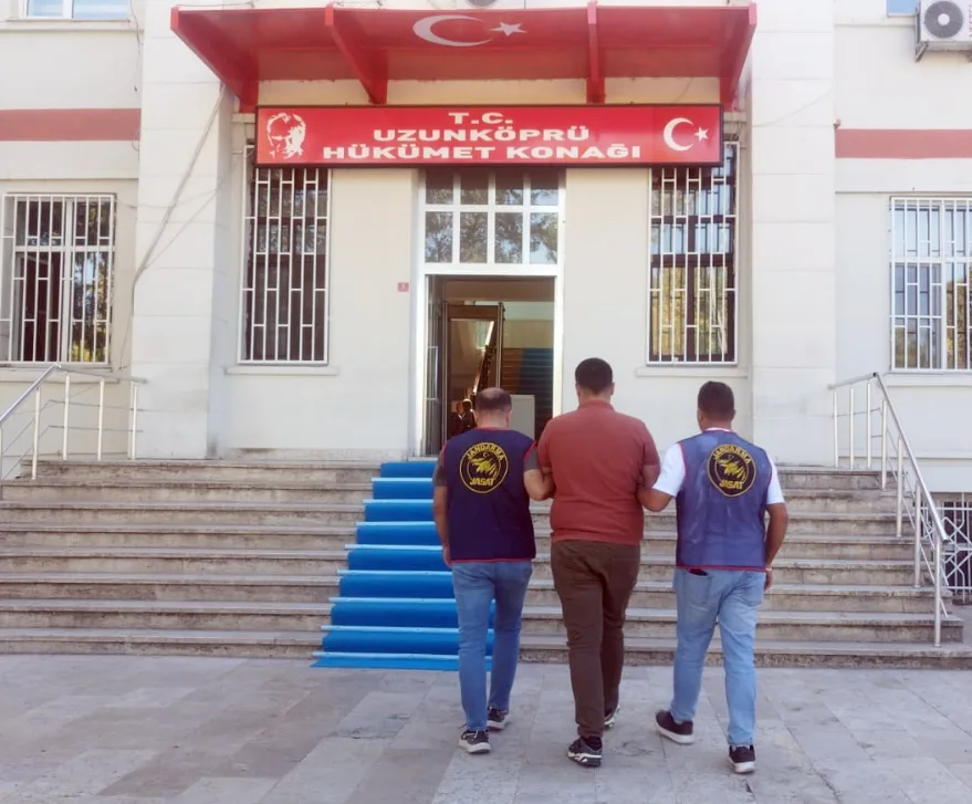 Edirne’de römork hırsızlığına 1 tutuklama