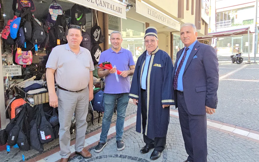 Ahilik Haftasi Ziyaret 4 - Ahilik Haftasında esnaflar ziyaret edildi