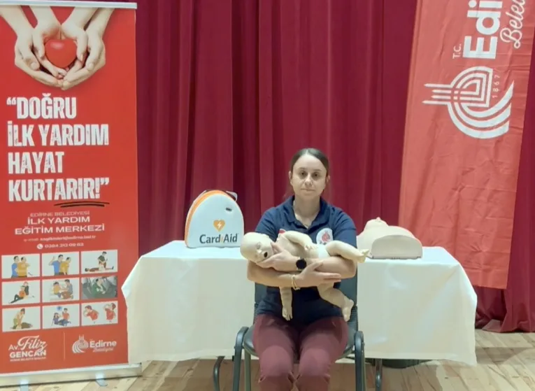 Edirne Belediyesi’nden hayat kurtaran video
