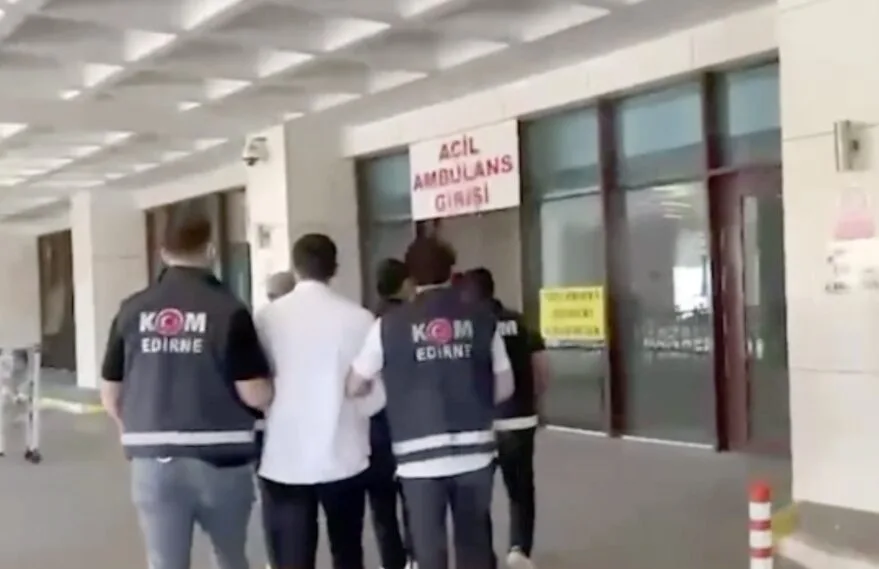 Edirne’de suç örgütünün firari şüphelileri bağ evinde yakalandı