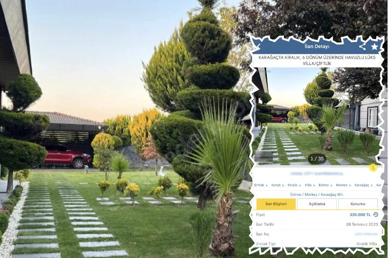 O villa yarın yıkılıyor