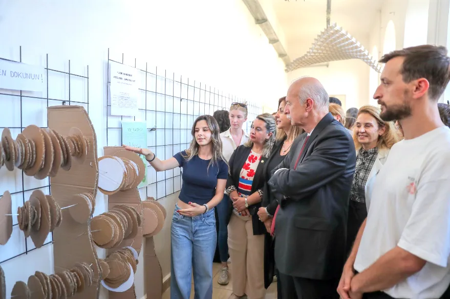 Geleceğin mimarları Edirne’de projelerini sergiledi