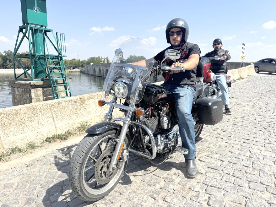 Motorcu 3 - Edirneli gencin motosiklet aşkı mesleğe dönüştü