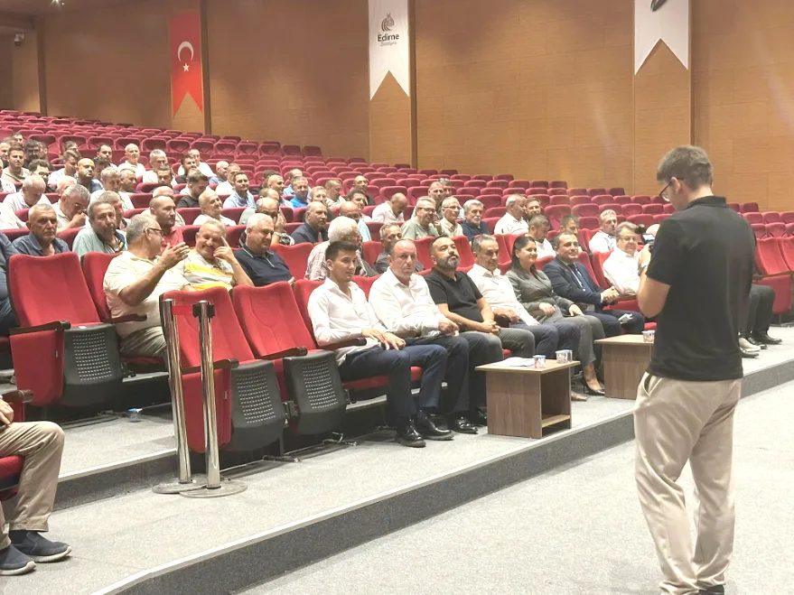 Edirne’de toplu ulaşım şoförlerine “öfke kontrolü” eğitimi