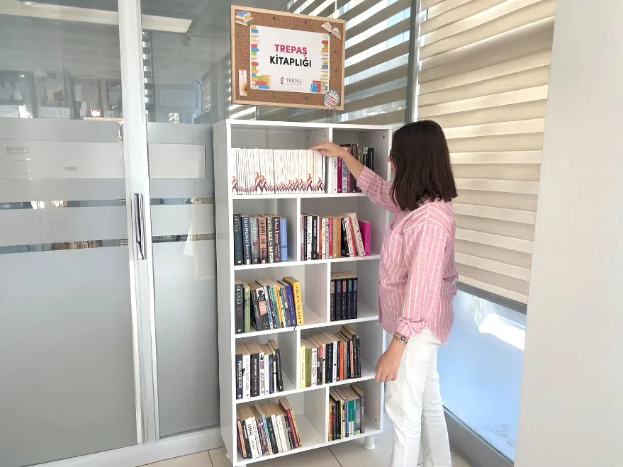 TREPAŞ, “Kitap Paylaşım Noktası” uygulamasını başlattı