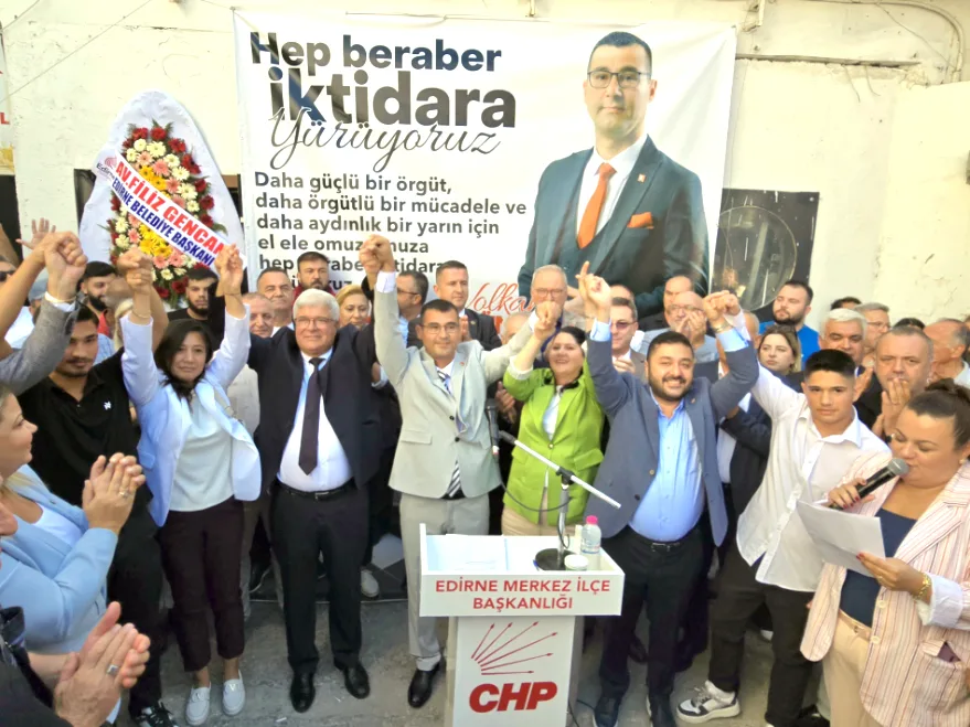 Volkan Akgungor 2 - Akgüngör, CHP Edirne Merkez İlçe Başkanlığına aday