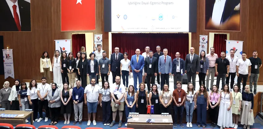 Tekirdağ NKÜ’de Egzersizin Renkli Yolculuğu Projesi’nin tanıtımı yapıldı