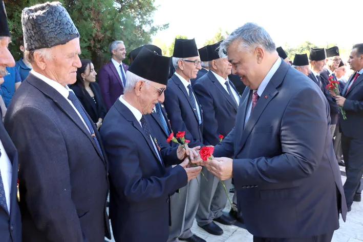 Gaaziler gunu 3 - Kırklareli’nde 19 Eylül Gaziler Günü dolayısıyla tören düzenlendi