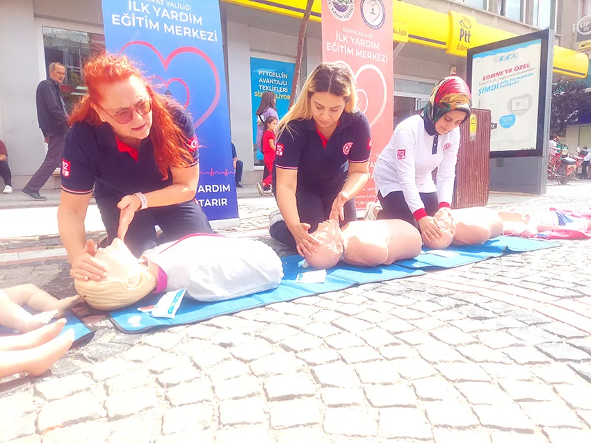 Edirne’de Dünya İlk Yardım Günü etkinlikleri başlıyor