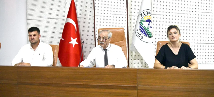 Keşan Belediye Meclisi toplantısını gerçekleştirdi