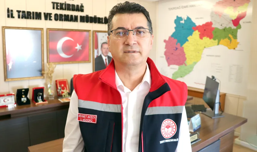 Tekirdağ’da zirai dondan etkilenen çiftçilere 46 milyon lira destekleme
