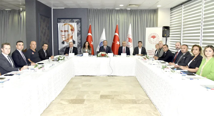 Tekirdağ’da Meriç-Ergene Havza Su Kurulu Toplantısı düzenlendi