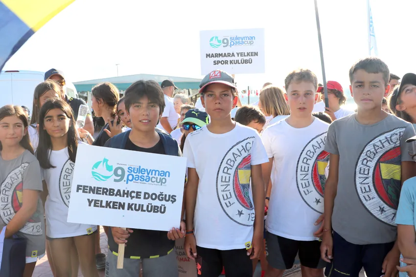 9. Uluslararası Süleymanpaşa Optimist Cup Yelken Yarışları’nın açılış töreni yapıldı